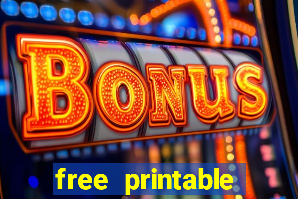 free printable christmas bingo cards